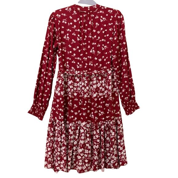 FAT FACE LEXI Poppy Meadow Dress Scarlet Red USA Sz 2 NWT - Picture 5 of 11